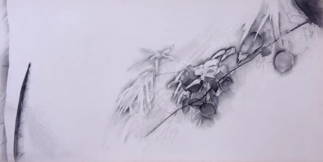 陳世明作品〈樹叢〉
