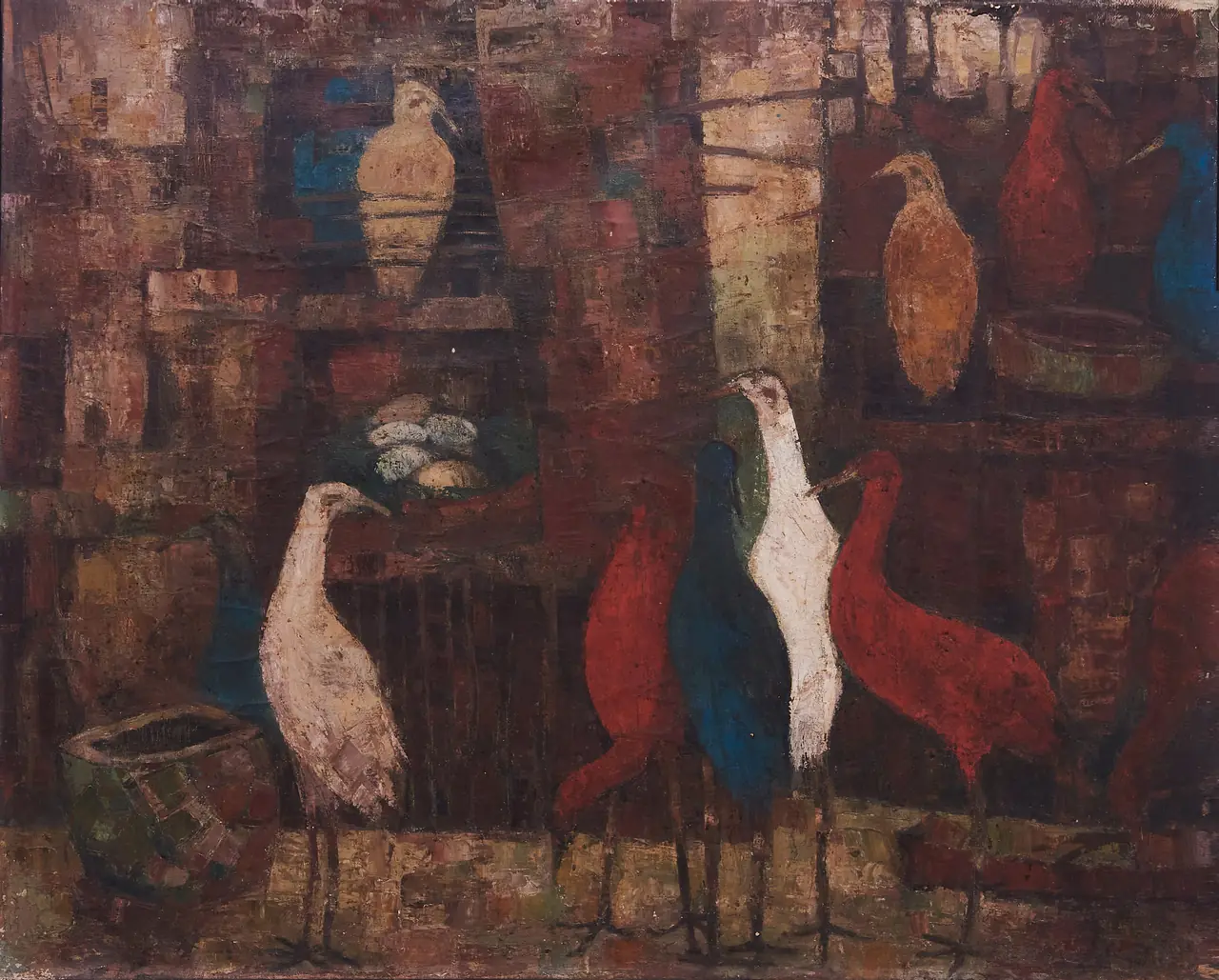 陳世明作品〈鳥〉